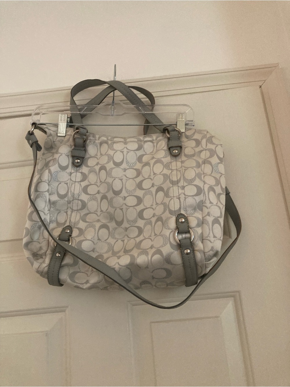 Coach Signature Alexandra Slouch purse
